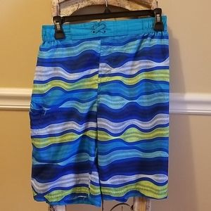 Wonder Nation - Blue & Yellow Swims - Size 14/16